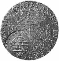 (№1808km245) Монета Бразилия 1808 год 960 Reacute;is (Минас-Жерайс)