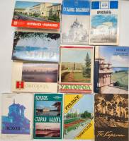 Наборы открыток 11 шт Города (полный комплект открыток в каждом наборе) 