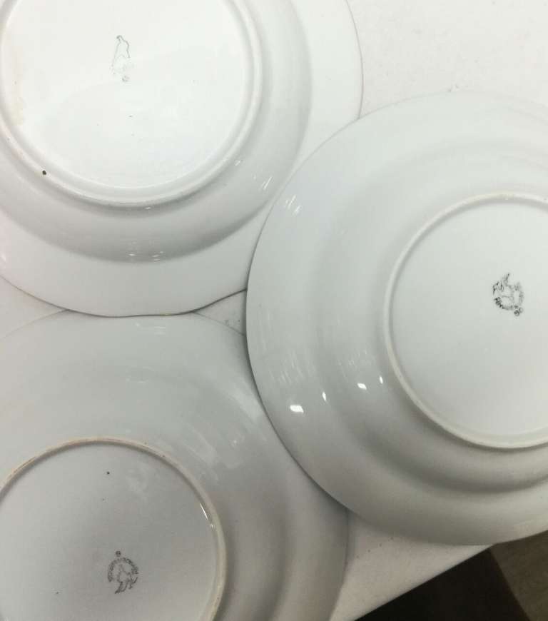 Тарелки суповые, 3 шт