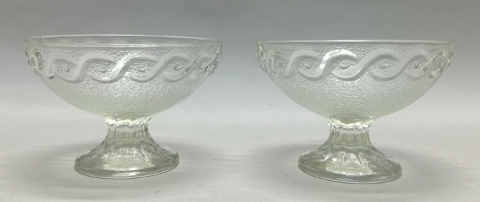 Креманки, стекло, СССР, 2 шт