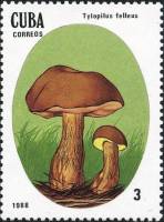 (1988-010) Марка Куба "Жёлчный гриб"    Ядовитые грибы III Θ