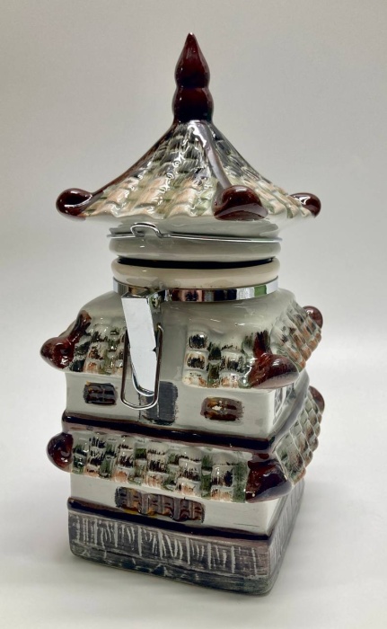 Банка для хранения Пагода, керамика