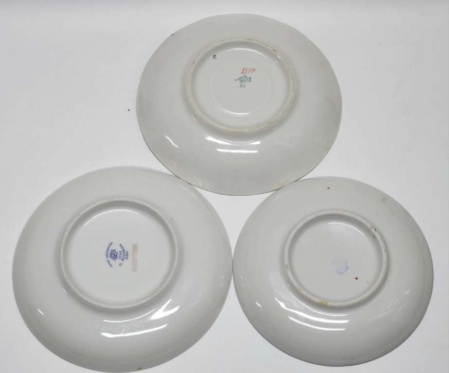 Блюдца чайные ЛФЗ 3 штуки