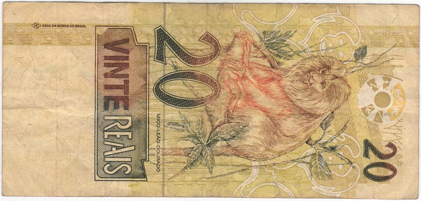 (2002) Банкнота Бразилия 2002 год 20 реалов &quot;Республика&quot;   UNC