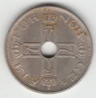 () Монета Норвегия 1920 год 500  ""   Медь-Никель  UNC
