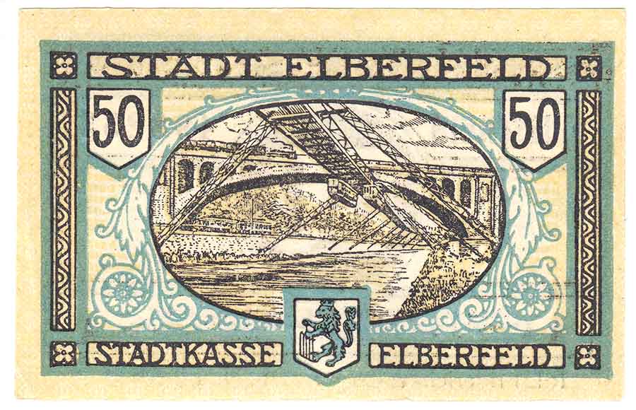() Банкнота Германия (Веймар) 1919 год   &quot;&quot;   VF