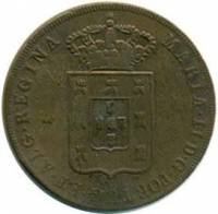 (№1840km22) Монета Мозамбик 1840 год 40 Reacute;is
