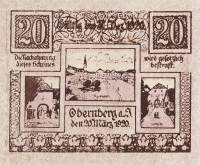 (№1920) Банкнота Австрия 1920 год "20 Heller"