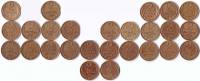 (1961-1991, 2 копейки, 26 монет) Набор монет СССР "61 63 68-74 76-90, 91л, 91м"   VF