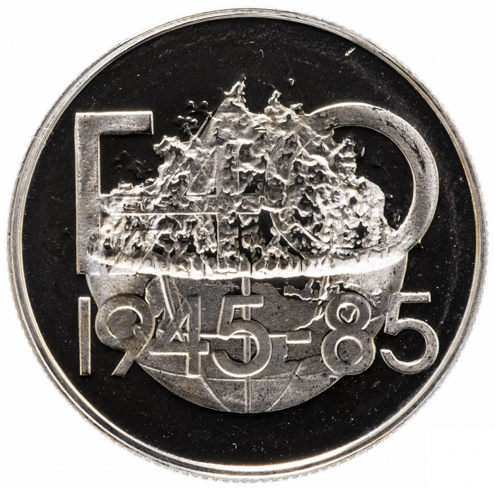 (1985) Монета Турция 1985 год 500 лир &quot;ФАО 40 лет&quot;  Медь-Никель  UNC