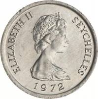 (№1972km17) Монета Сейшельские острова 1972 год 1 Cent (Ф. А. О.)