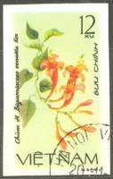 (1980-068) Марка Вьетнам "Бигнония венуста"    Цветы III Θ