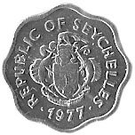 (№1977km31) Монета Сейшельские острова 1977 год 5 Cents (Ф. А. О.)