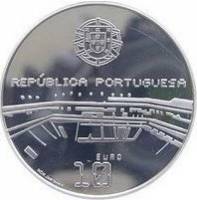 (№2006km774a) Монета Португалия 2006 год 10 Euro (XVIII Всемирный футбольный Чемпионат - Германия)