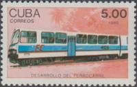 (1988-072) Марка Куба "Электоровагон (1988)"    Локомотивы III O