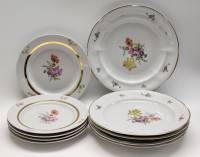 Тарелки 10 штук  Пролетарий Барановичи СССР столовые и десертные фарфор