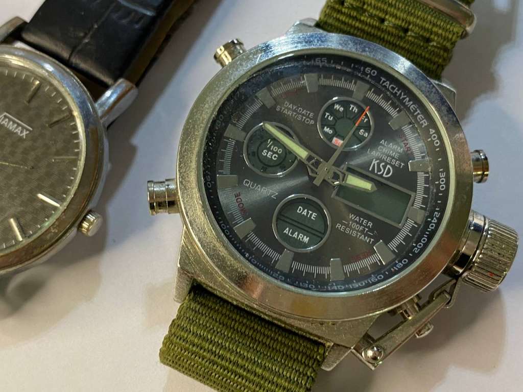 Часы наручные мужские, 3 шт