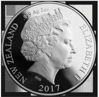 (№2017) Монета Новая Зеландия 2017 год 1 Dollar (50 лет из Новой Зеландии десятичной валюте)