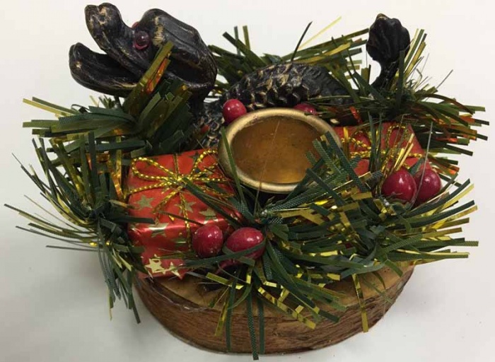 Сувенир подсвечник Новогодний китайский дракон (сост. на фото)