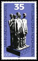 (1979-069) Марка Германия (ГДР) "Нордхаузен"    Мемориалы III Θ