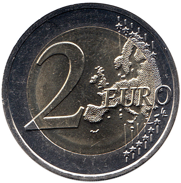(2008) Монета Мальта 2008 год 2 евро &quot;Мальтийский крест&quot;  Биметалл  UNC