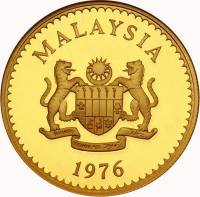 (№1976km21) Монета Малайзия 1976 год 500 Ringgit (Сохранение)