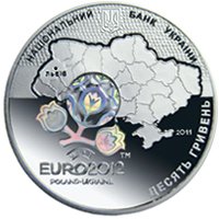 () Монета Украина 2011 год 10  ""    AU