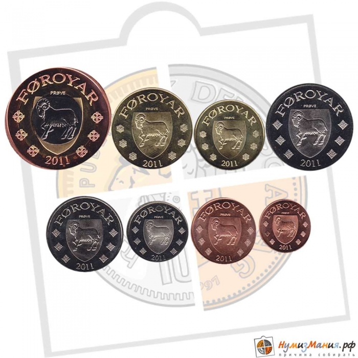 () Монета Фарерские Острова 2011 год &quot;&quot;   UNC