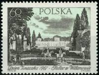 (1967-056) Марка Польша "Дворец в Вилянуве"   День марки I Θ
