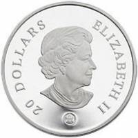 () Монета Канада 2008 год 20 долларов ""   PROOF