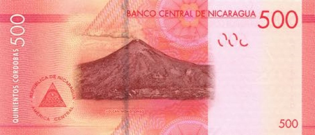 (2014) Банкнота Никарагуа 2014 год 500 кордоба &quot;Вулкан Момотомбо&quot;   UNC