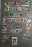 - Набор марок Разные страны 49 шт  Гашёные .  Θ
