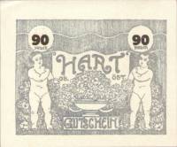 (№1920) Банкнота Австрия 1920 год "90 Heller"