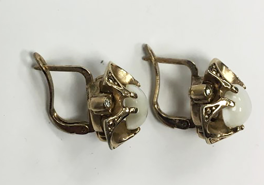 Серьги &quot;Italina&quot;, бижутерия (сост. на фото)