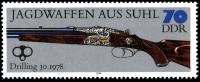 (1978-105) Марка Германия (ГДР) "Бурение 30 (1978)"    Охотничьи ружья II Θ