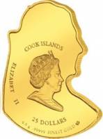 () Монета Острова Кука 2007 год 25  ""    AU