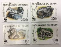 (--) Набор марок Бенин "4 шт."  Гашёные  , III Θ