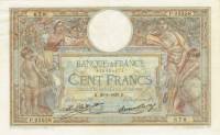 (№1929P-78b.7) Банкнота Франция 1929 год "100 Francs"