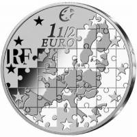 () Монета Франция 2004 год 1 1/2 евро ""   PROOF