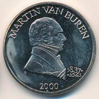 () Монета Либерия 2000 год 5 долларов ""   AU