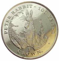 () Монета Гибралтар 2002 год 1 крона ""   AU