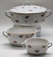 Супницы бульонницы Пролетарий 1957 г 3 штуки