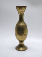 Ваза латунь Индия высота 26,5 см
