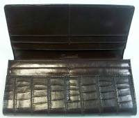 Кошелёк женский "Somuch", Кожзам, 2 отделения с отсеками, Магнитная кнопка,поцелуй, Темно-коричневый