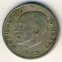 (№1949km58) Монета Гаити 1949 год 10 Centimes