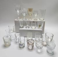 Рюмки стопки разные 22 штуки