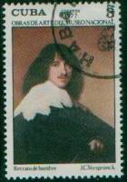 (1977-003) Марка Куба "Портрет мужчины"    Музей в Гаване III Θ