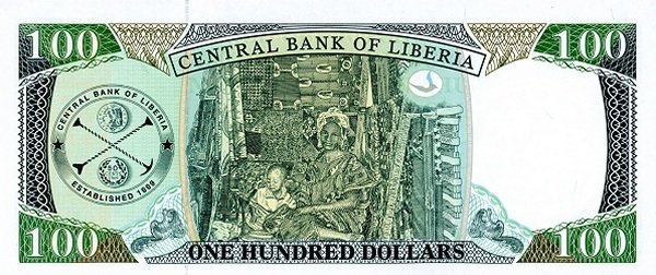 Банкнота Либерия 2011 год 100 долларов Уильям Ричард Толберт   UNC