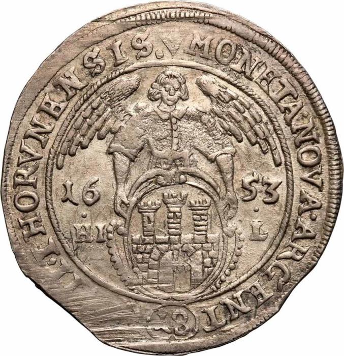 (№1650km35 (ОРТ)) Монета Польша 1650 год 18 Grosz (ОРТ)