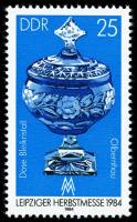(1984-052) Марка Германия (ГДР) "Конфетница"    Ярмарка, Лейпциг II Θ